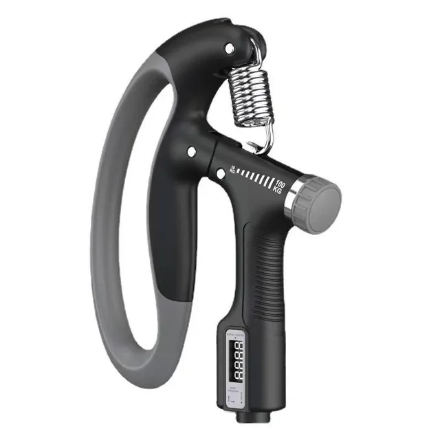 Adjustable Hand Grip 10-100 kg with Digital Rep Counter