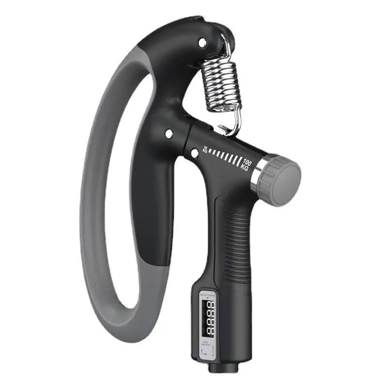 Adjustable Hand Grip 10-100 kg with Digital Rep Counter