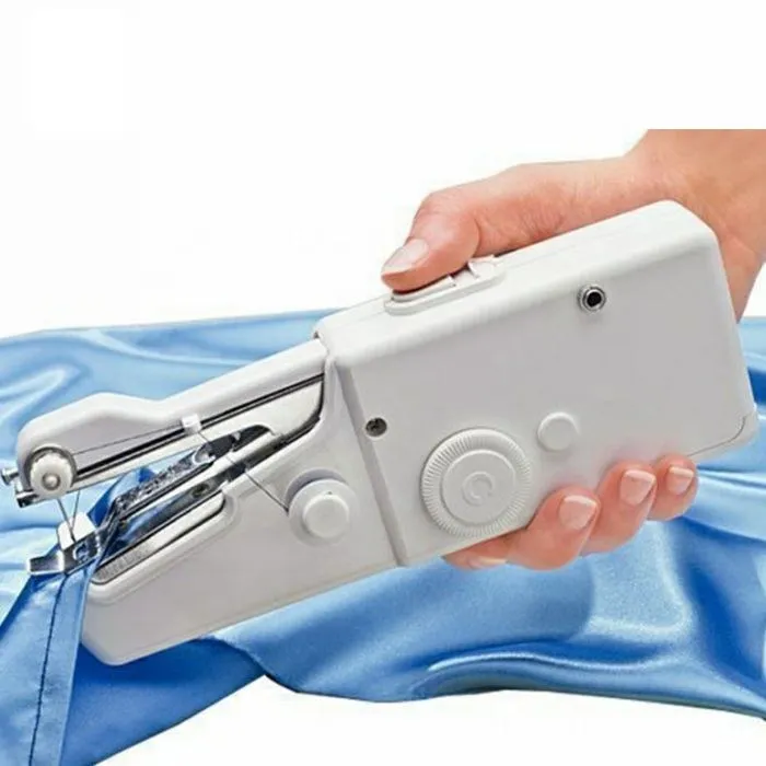 Handheld Mini Sewing Machine, Battery Powered, for Quick Repairs