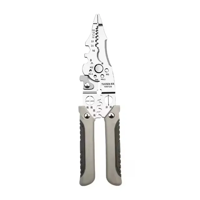 Multi-Function Wire Stripper, Cable Cutter & Crimping Pliers