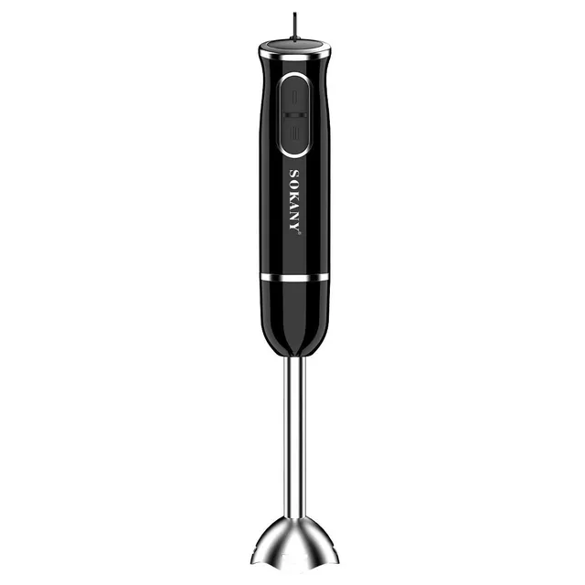 Sokany 300W Electric Hand Blender, 2-Speed, Stainless Steel Blade