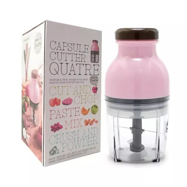 Capsule Cutter Quatre Electric Food Chopper & Mini Food Processor
