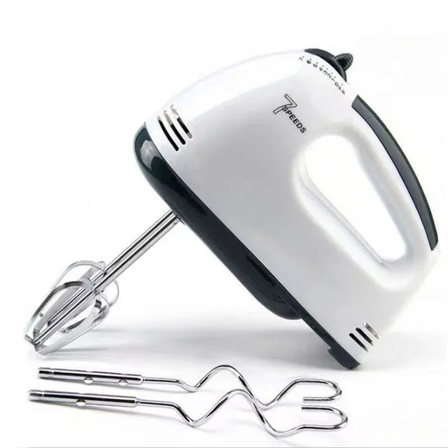 Scarlett HE-133 Electric Hand Mixer, 7 Speeds, Beaters & Dough Hooks