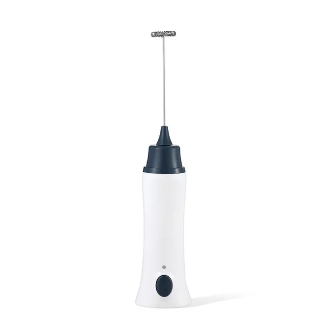 Electric Handheld Milk Frother & Coffee Mixer, 220V, White
