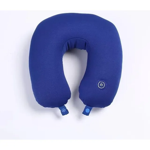 Vibrating U-Shape Neck Massage Cushion for Travel and Home